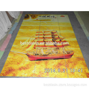 latest GH2220 printhead 60x90cm LED UV Flatbed printer for glass,ceramic,wood,plastic,leather,PVC,KT board